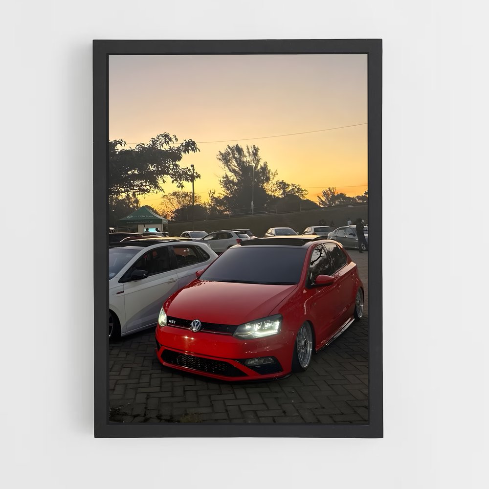 Poster Polo Passion – affiche Volkswagen (vue 2)